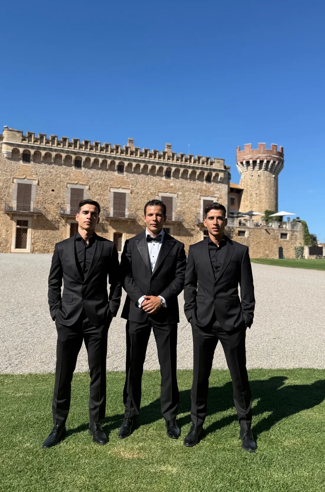 Alejandro with friends