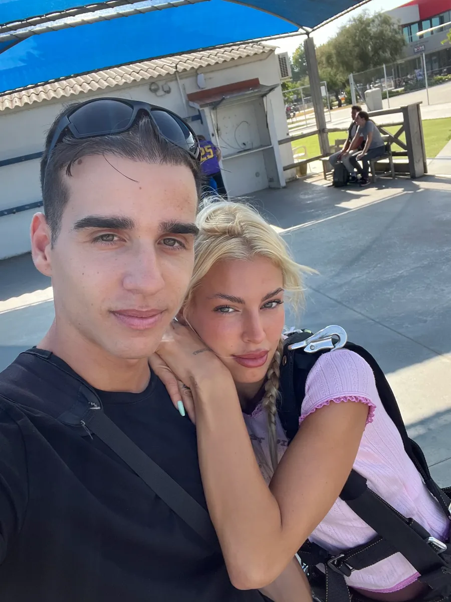Alejandro with friends: Jessica Goicoechea